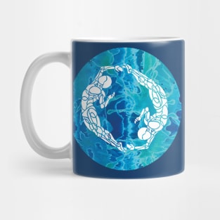 Swimmers Circle Blue Water Syncro Mug